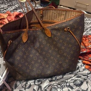 Louis Vuitton Brown Monogram neverfull